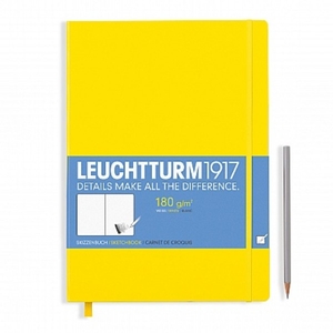Leuchtturm A4 Sketch Book Master Yellow Hardcover 