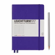 Leuchtturm A5 Medium Purple Ruled Hardcover Notebook 