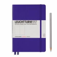 Leuchtturm A5 Medium Purple Dotted Hardcover Notebook 