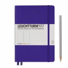 Leuchtturm A5 Medium Purple Plain Hardcover Notebook 