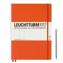 Leuchtturm A4+ Master Slim Orange Dotted Hardcover Notebook