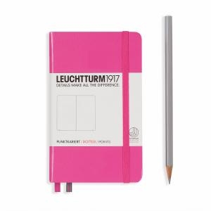 Leuchtturm A6 Pocket Pink Dotted Hardcover Notebook