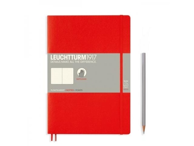 Leuchtturm B5 red dotted softcover notebook