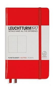 Leuchtturm A6 pocket red dotted softcover notebook