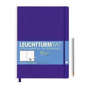 Leuchtturm A4 Sketch Book Master Purple Hardcover 
