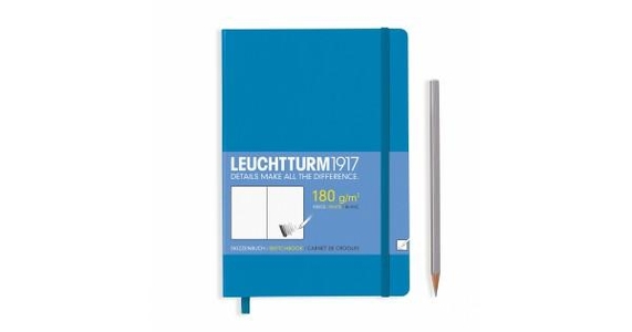 Leuchtturm A5 sketch book medium azure hardcover