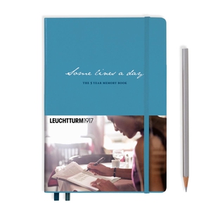 Leuchtturm A5 Medium Some Lines A Day Nordic 5 Years Hardcover Notebook 