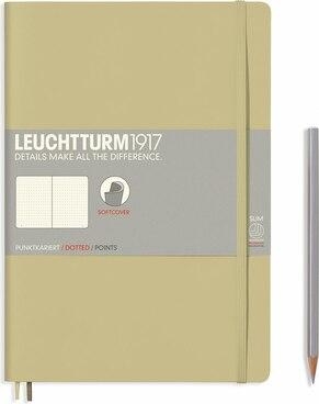 Leuchtturm B5 sand dotted softcover notebook
