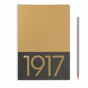 Leuchtturm A5 Jottbook Medium Gold Ruled 2pack Metallic Edition Softcover 