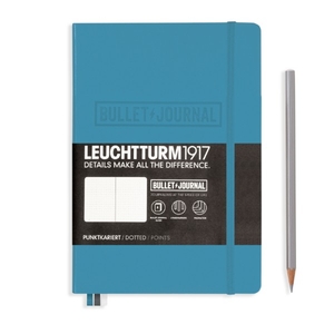 Leuchtturm A5 Bullet Journal Nordic Blue Dotted Hardcover 