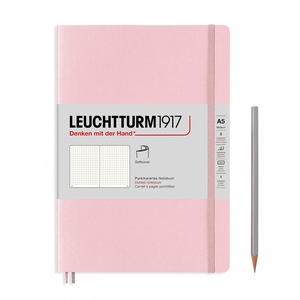 Leuchtturm A5 medium muted colours powder dotted softcover notebook