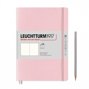 Leuchtturm A5 medium muted colours powder plain softcover notebook