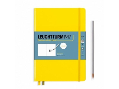 Leuchtturm A5 Sketch Book Medium Lemon Hardcover