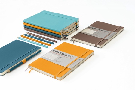 Leuchtturm Rising Colours A5 Medium Softcover Aquamarine Dotted Notebook