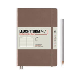 Leuchtturm Rising Colours A5 Medium Softcover Warm Earth Ruled Notebook