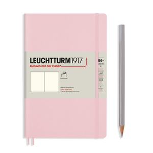 Leuchtturm B6+ powder plain slim softcover notebook
