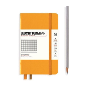 Leuchtturm A6 pocket Rising Sun Squared Hardcover Notebook