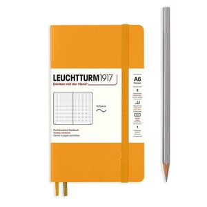 Leuchtturm A6 Pocket Rising Sun Dotted Softcover Notebook