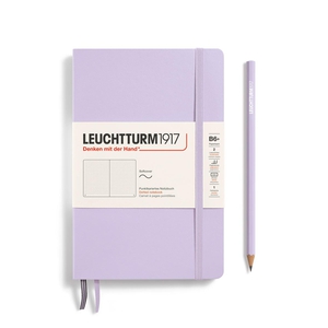 Leuchtturm B6+ Lilac Dotted Softcover Notebook