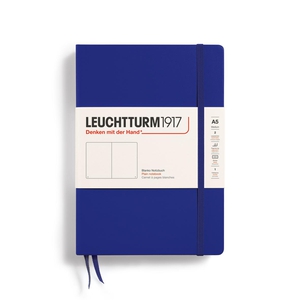 Leuchtturm A5 Medium Hardcover Ink Plain Notebook