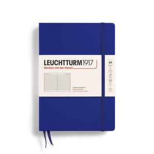 Leuchtturm A5 Medium Hardcover Ink Ruled Notebook
