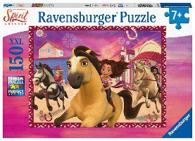 Ravensburger Kinderpuzzle 12994 - Freunde fürs Leben 150 Teile XXL - Spirit Puzzle für Kinder ab 7 Jahren