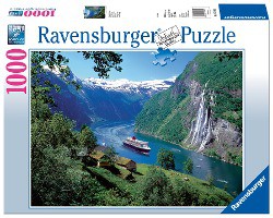 Ravensburger Puzzel Noorse Fjord 1000 stukjes