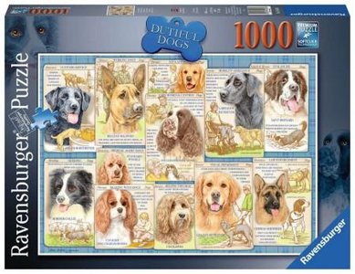 Ravensburger Puzzel Trouwe Honden 1000 stukjes