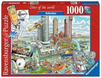 Puzzel Fleroux - Rotterdam 1000 stukjes