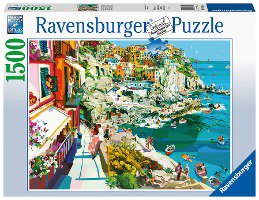 Ravensburger Puzzel Romantiek in Cinque Terre 1500 stukjes