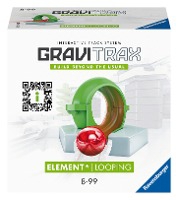Ravensburger GraviTrax Element Looping - Zubehör für das Kugelbahnsystem. Kombinierbar mit allen GraviTrax Produktlinien, Starter-Sets, Extensions und Elements, Konstruktionsspielzeug ab 8 Jahren
