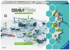 Ravensburger GraviTrax Starter-Set Balance. Interaktives Kugelbahnsystem, Konstruktionsspielzeug ab 8 Jahren. Kombinierbar mit allen GraviTrax Produktlinien, Starter-Sets, Extensions und Elementen.