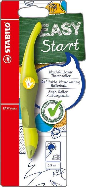 Stabilo EASYoriginal Rollerball pen Geel/Zilver - linkshandig