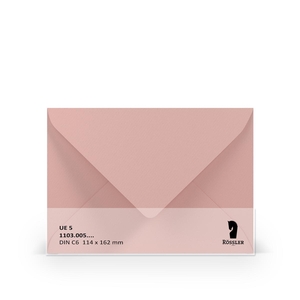 Rössler Papier Paperado Envelop C6 Rosa 5-pak