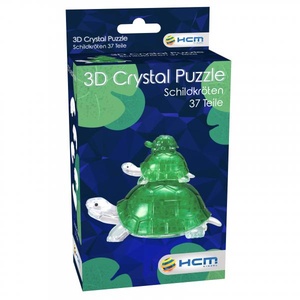 Crystal Puzzel 3D Schildpadden 37 stukjes