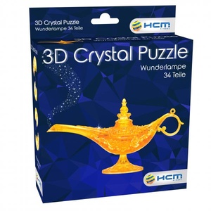 Crystal Puzzel 3D Aladins Wonderlamp 34 stukjes
