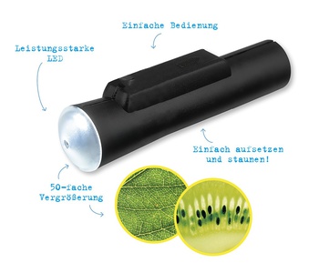 Moses Expeditie Natuur Pocket LED microscoop ultralicht