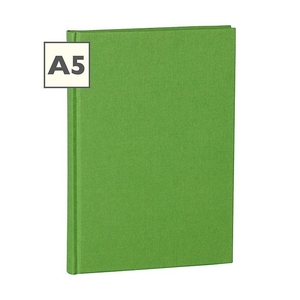 Semikolon Classic A5 Hardcover Lime Ruled Notebook