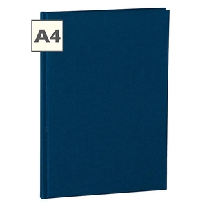 Semikolon A4 Classic Navy Ruled Hardcover Notebook