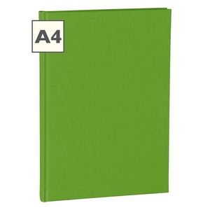 Semikolon Classic A4 Hardcover Lime Ruled Notebook