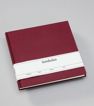 Semikolon Heritage Line Gastenboek - Burgundy