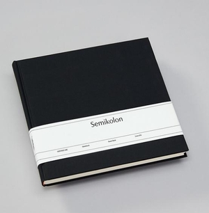Semikolon Heritage Line Gastenboek - Black