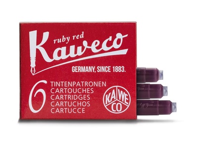 Kaweco Inktpatronen Ruby Red