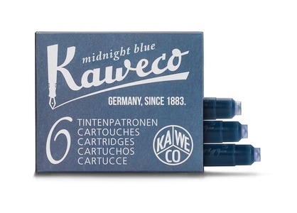 Kaweco Inktpatronen Middernachtblauw