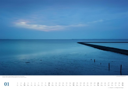 Seestücke - Zeegezichten - Seascapes Kalender 2021