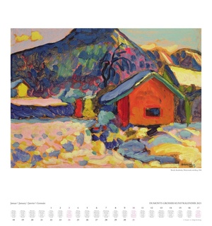 DuMonts grosser Kunstkalender - Grote Kunstkalender - Big Artcalendar kalender 2021