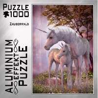 Aluminium Effekt Puzzle Motiv: Zauberwald 1.000 Teile