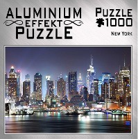 Aluminium Effekt Puzzle Motiv: New York 1.000 Teile
