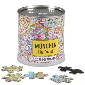 München city puzzle magnets