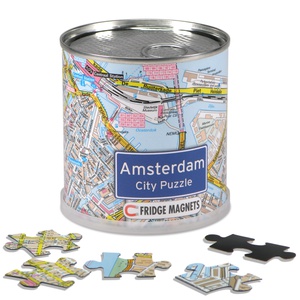 Amsterdam city puzzle magnets